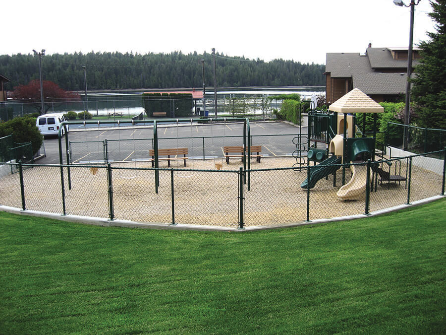The Resorts Playground at VRI's Pend Oreille Shores Resort in Hope, Idaho.